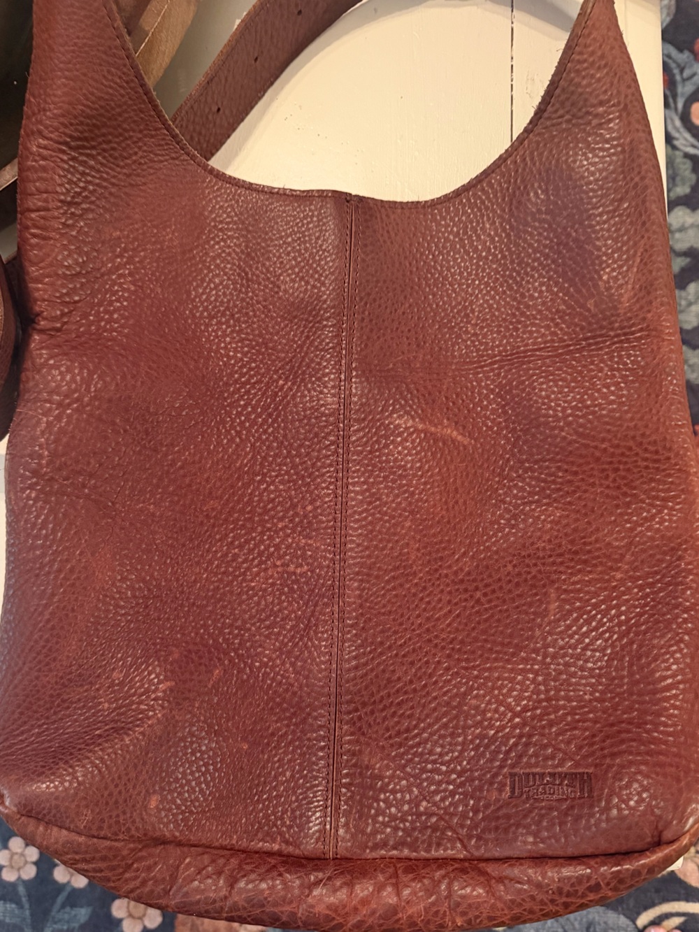 Duluth Trading Co. Women’s Lifetime Leather Crossbody Bag #48703 — discontinued